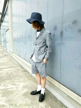 Denさん（メンズ・169cm）の夏コーディネート
