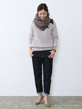 あらーきさん（レディース・163cm）の秋コーディネート