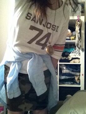 まきんコさん（レディース・158cm）の春コーディネート