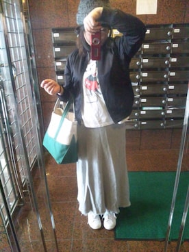 「スエット」｜まきんコさん（レディース・158cm）の春コーディネート