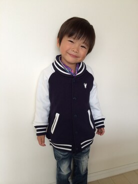 やすっぺさん(キッズ・100cm)の秋コーディネート