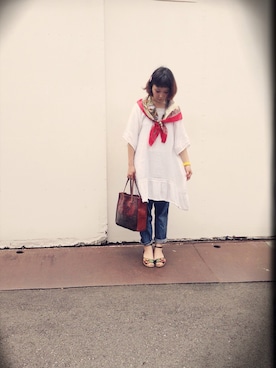 bakeさん（レディース・160cm）の夏コーディネート