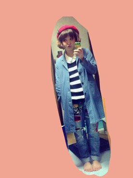 bakeさん（レディース・160cm）の秋コーディネート