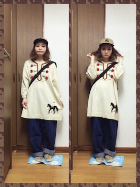 bakeさん（レディース・160cm）の春コーディネート