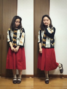 bakeさん（レディース・160cm）の秋コーディネート