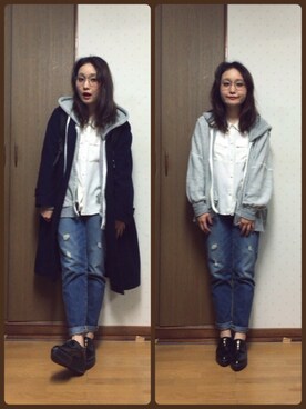 bakeさん（レディース・160cm）の冬コーディネート