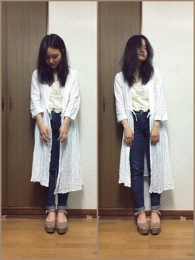 bakeさん(レディース・160cm)の夏コーディネート