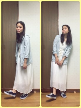 bakeさん（レディース・160cm）の夏コーディネート