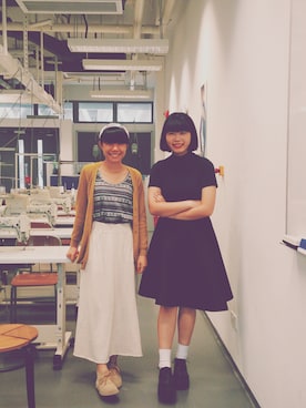 「ADLIB（アドリブ）のアイテム（アクセサリー）」を使った、wwtcmmmmmmmさん（レディース・160cm）の秋コーディネート