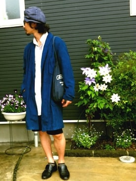 「アイテム（その他アウター）」を使った、ことりの昭和ちゃん ✅さん（メンズ・171cm・30代）の冬コーディネート