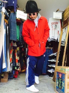 「Paul Smith（ポールスミス）のアイテム（カバーオール）」を使った、ことりの昭和ちゃん ✅さん（メンズ・171cm）の冬コーディネート
