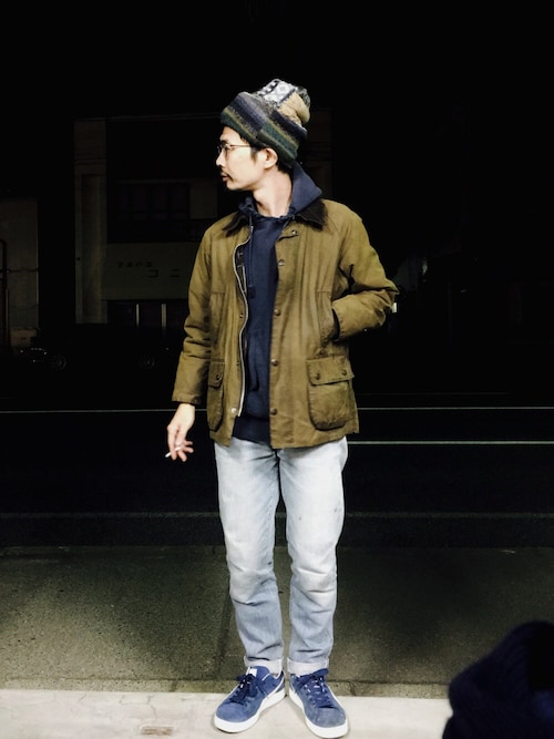 ことりの昭和ちゃん 使用「barbour(barbour / classic bedale jacket