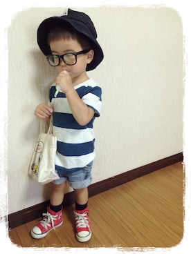 ありょ✳︎さん（キッズ・90cm）の秋コーディネート