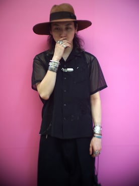 「CODY SANDERSON（コディサンダーソン）のアイテム」を使った、shinさん（メンズ・179cm）の夏コーディネート