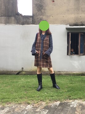 市民朱妹的后院さんのコーディネート