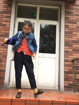 市民朱妹的后院さんのコーディネート