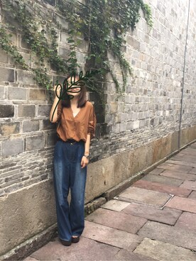 市民朱妹的后院さんのコーディネート