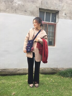 市民朱妹的后院さんのコーディネート