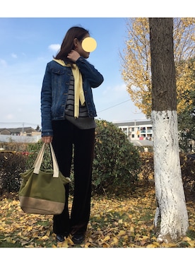 市民朱妹的后院さんのコーディネート