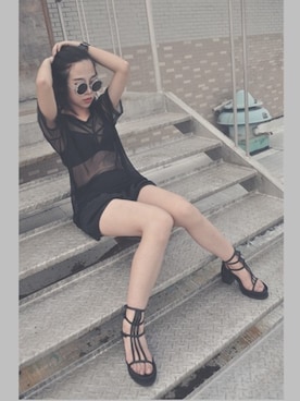 禾佳田さんのコーディネート