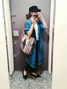 「Chico（チコ）のアイテム（ショルダーバッグ、その他）」を使った、nikoさん（レディース・155cm）の秋コーディネート