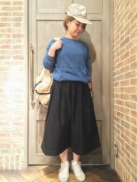 「JOURNAL STANDARD LUXE（ジャーナルスタンダード　ラックス）のアイテム（ショルダーバッグ）」を使った、journal standard luxe堀江店さん（レディース・157cm）の秋コーディネート