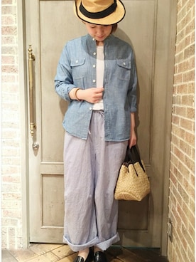 「ハットコーデ」｜journal standard luxe堀江店さん（レディース・164cm）の春コーディネート