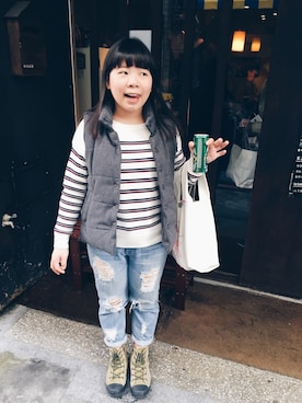 「Ballet.A（バレット　エー）のアイテム」を使った、mikiさん（レディース・150cm）の冬コーディネート