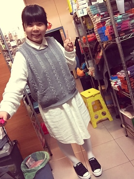 「Ballet.A（バレット　エー）のアイテム」を使った、mikiさん（レディース・150cm）の冬コーディネート