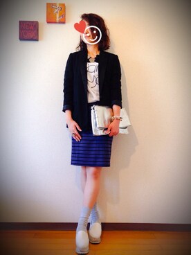 NATSUKOさん（レディース・164cm）の春コーディネート