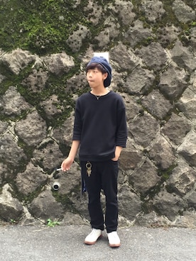 「M（エム）のアイテム（財布/小物）」を使った、りょーたむさん（メンズ・165cm）の夏コーディネート