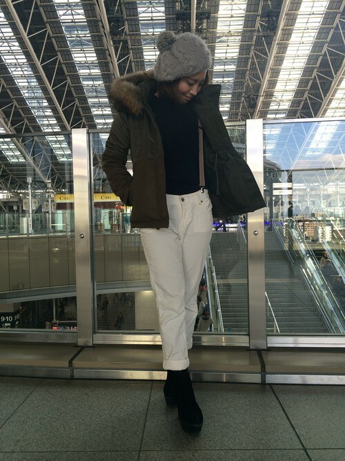 海外並行輸入正規品 紗栄子コラボ モッズコート モッズコート