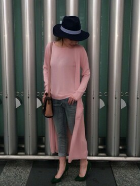 「DRWCYS（ドロシーズ）のアイテム（その他トップス）」を使った、HIKARUさん（レディース・160cm）の春コーディネート