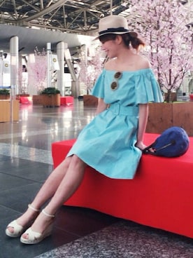 HIKARUさん（レディース・160cm）の春コーディネート