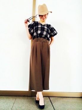 HIKARUさん（レディース・160cm）の夏コーディネート