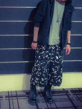 「レギンス」｜きょんさん（メンズ・171cm・20代）の冬コーディネート