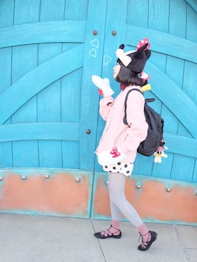 「Marc by Marc Jacobs（マークバイマークジェイコブス）のアイテム（バッグ）」を使った、panさん（レディース・162cm）の冬コーディネート