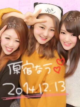 「Marc by Marc Jacobs（マークバイマークジェイコブス）のアイテム（ニットキャップ/ビーニー）」を使った、Y○さん（レディース・164cm）の冬コーディネート