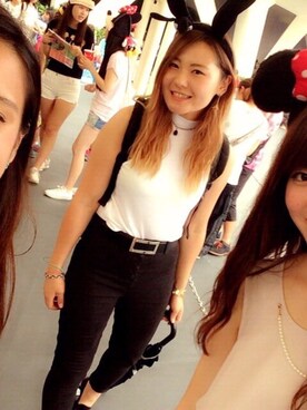 「BROOKLYNのアイテム」を使った、Y○さん（レディース・164cm）の夏コーディネート