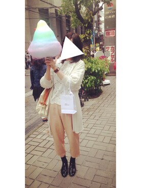 京子さんのコーディネート