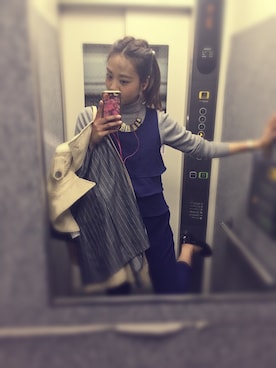 「A part by（アパートバイ）のアイテム（オールインワン・サロペット）」を使った、Ｓ.Ｍさん（レディース・168cm）の夏コーディネート