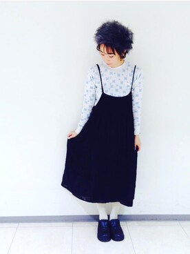 myさん（レディース・154cm）の冬コーディネート