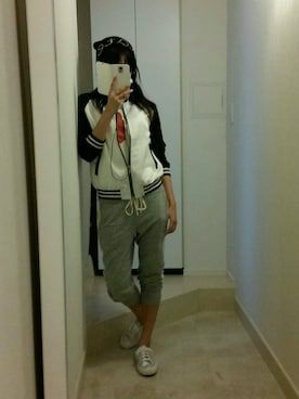 「splendid（スプレンディッド）のアイテム」を使った、中山こころさん（レディース・160cm）の春コーディネート