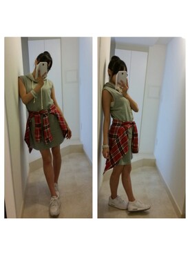 中山こころさん（レディース・160cm）の夏コーディネート