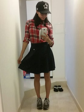 中山こころさん（レディース・160cm）の秋コーディネート