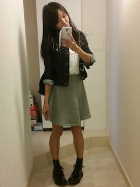 中山こころさん（レディース・160cm）の秋コーディネート