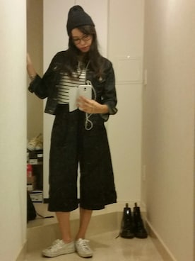 中山こころさん（レディース・160cm）の秋コーディネート