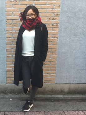 中山こころさん（レディース・160cm）の冬コーディネート