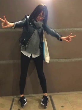 中山こころさん（レディース・160cm）の春コーディネート