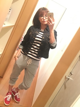 「splendid（スプレンディッド）のアイテム」を使った、中山こころさん（レディース・160cm）の春コーディネート